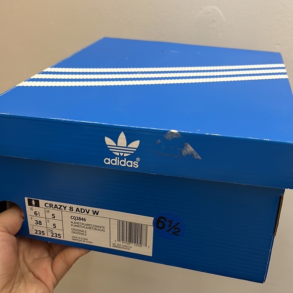 ADIDAS Crazy 8 Neutral Ankle Low-Top Lace-up Sneaker Shoe Basketball Sport Game - Picture 15 of 16